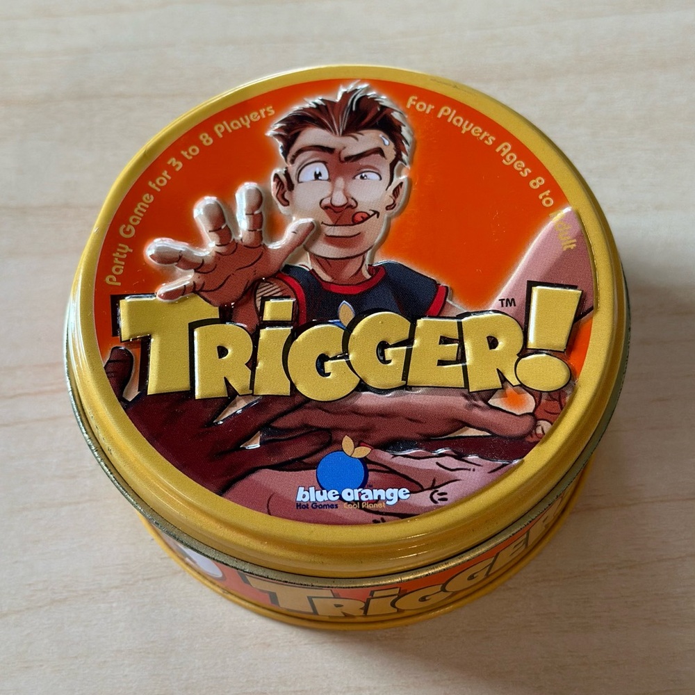 Blue Orange Games Trigger Card Game | EUC